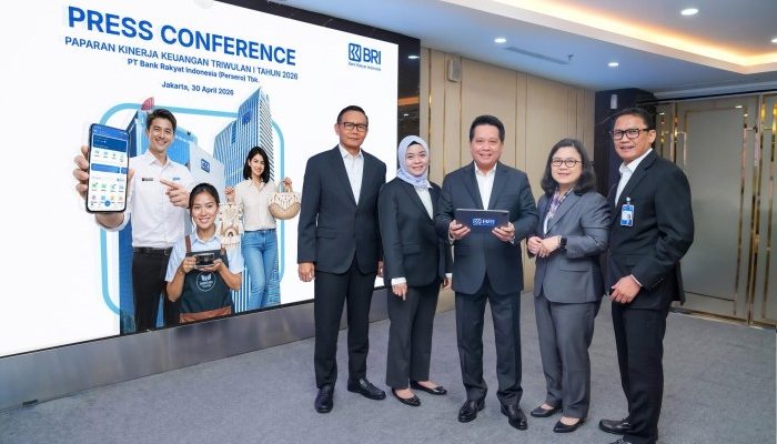 BRI Pertahankan Momentum Kinerja Solid, Laba Bersih Melesat 13,7 Persen jadi Rp15,5 triliun di Triwulan I 2026