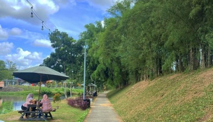 Santai Sore di Aero Sport Pekanbaru, Destinasi Nongkrong Sejuk dengan Wahana dan Kuliner Lengkap
