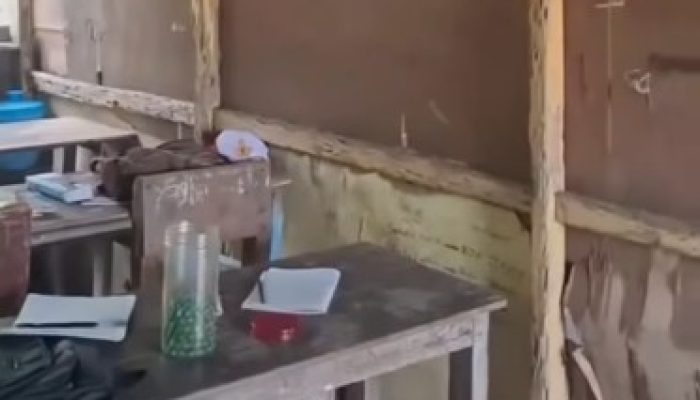 Viral di Media Sosial, Potret SD di Pelosok Riau Memprihatinkan: Satu Ruang Dipakai Dua Kelas Tanpa Sekat