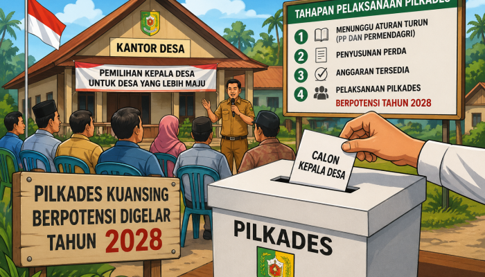 Pilkades Kuansing Berpotensi Digelar 2028