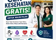 Bayar Pajak Sambil Cek Kesehatan Gratis, Samsat Kubang Diserbu Warga