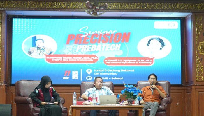 Predatech FST Sukses Gelar Seminar SDGs dan GEDSI, Ratusan Dosen dan Mahasiswa UIN Suska Riau Antusias