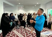 Gelang Armuzna Dibagikan, JCH Riau Jaga Kondisi Fisik, Petugas BTH 4 Beri Latihan Pra Armuzna