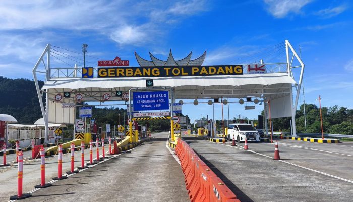 Tol Padang-Sicincin Catat Kenaikan Trafik Tertinggi di JTTS Saat Libur Panjang