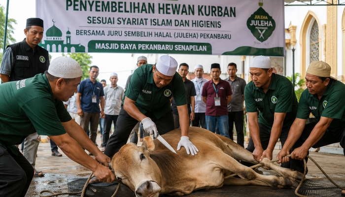 Sambut Idul Adha, Ratusan Juru Sembelih Dibekali Teknik Kurban Sesuai Syariat