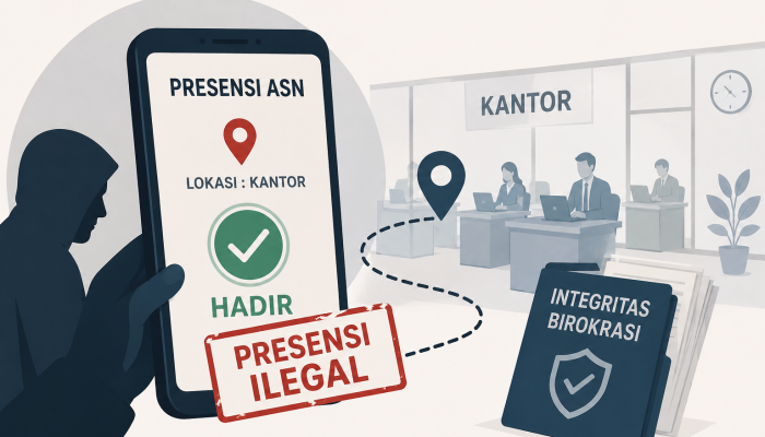 Skandal Presensi Ilegal ASN Terbongkar, 3.000 Pegawai Diduga Manipulasi GPS