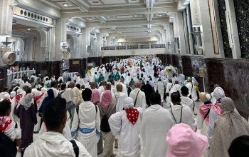 Jamaah haji di Makkah