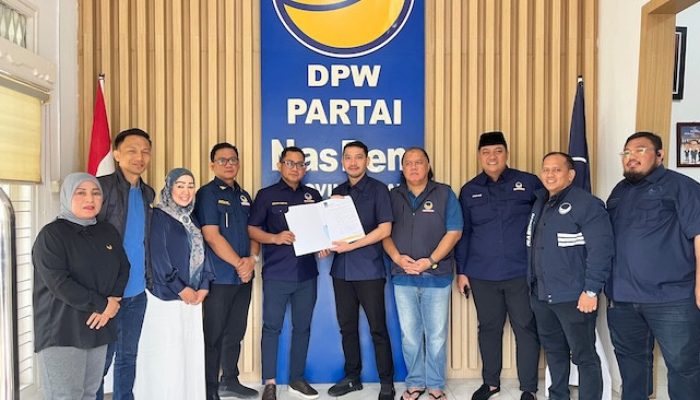 DPP Tunjuk Munawar Syahputra Jadi Ketua NasDem Pekanbaru