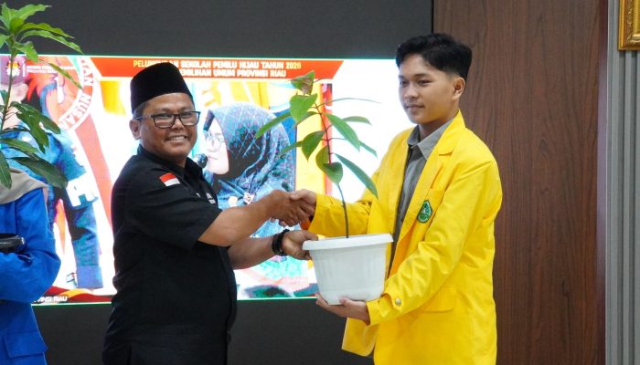 KPU Riau Luncurkan Sekolah Pemilu Hijau, Mahasiswa Disiapkan Jadi Agen Demokrasi dan Pelestari Lingkungan