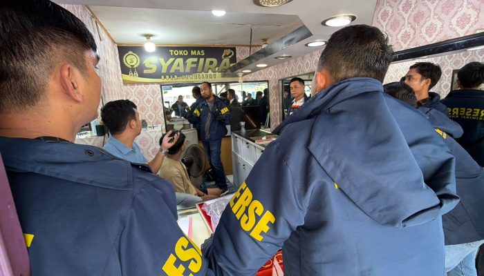 Polisi Telusuri Aliran Emas PETI di Riau, Ratusan Gram Perhiasan Disita dari Toko Emas Syafira