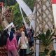Detik-detik Jembatan Gantung Roboh Sesaat Setelah Diresmikan Bupati