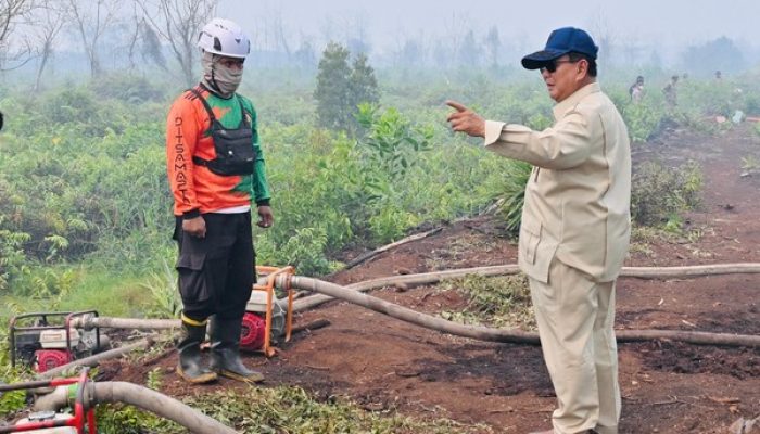 Prabowo Kunker ke Riau Hari Ini, Cek Penanganan Karhutla di Sumatera