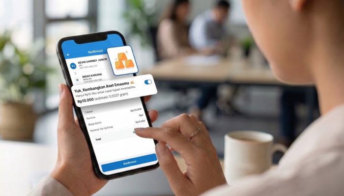 Rekening Emas BRI Tembus 3 Juta, Melonjak 1.004 Persen dalam Setahun